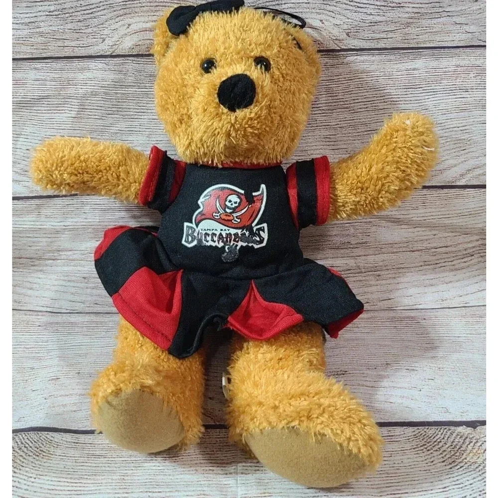 Good Stuff NFL Plush Tampa Bay Buccaneers Teddy Bear Stuffed Animal Cheerleader